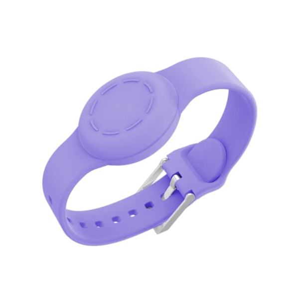 Suojaava silikonikotelo Apple AirTagille Violetti