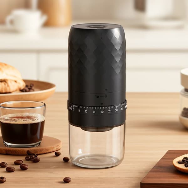 B2 Elektrisk Kaffekvarn, Uppladdningsbar Typ-C