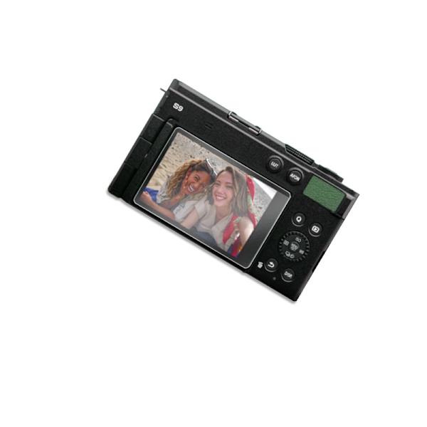 Panasonic S9 skärmskydd i härdat glas för kamera