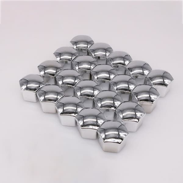 Harmaa suojatulppasarja - 20 tulppaa + musta klipsi 21 mm 21 mm