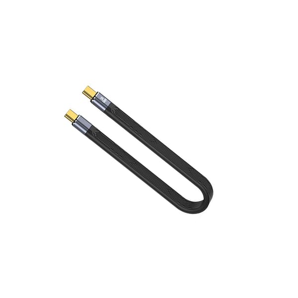 USB-C til USB-C kabel, 10Gbps USB 3.1 Gen2, 100 W PD-hurtigopladning, 4K ved 60 Hz, 22cm til data og opladning
