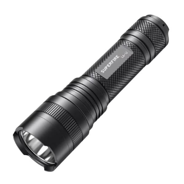 Ficklampa Superfire L6-U, 1480lm, USB-C