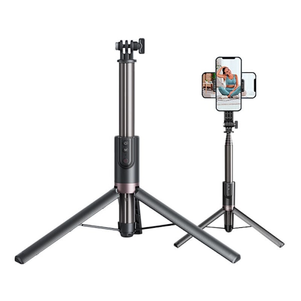 TELESIN 2. generations remote selfie stick m. stativ (130 cm) TE-RCSS-003