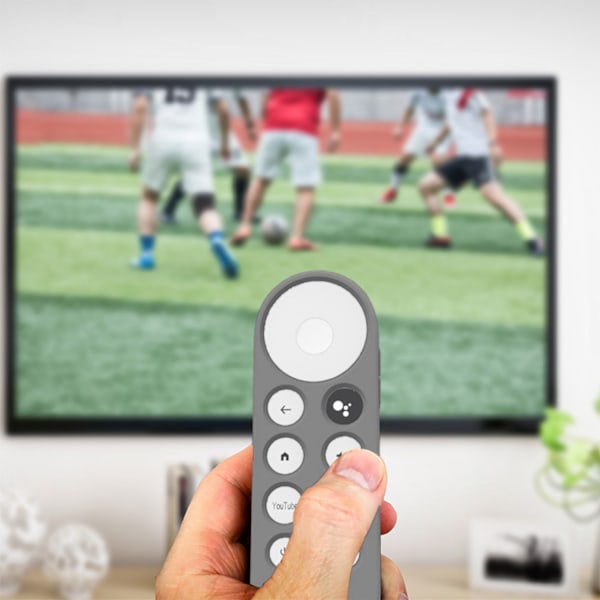 Silikoninen suojakotelo kaukosäätimelle Google Chromecast 2020 kaukosäätimelle Harmaa