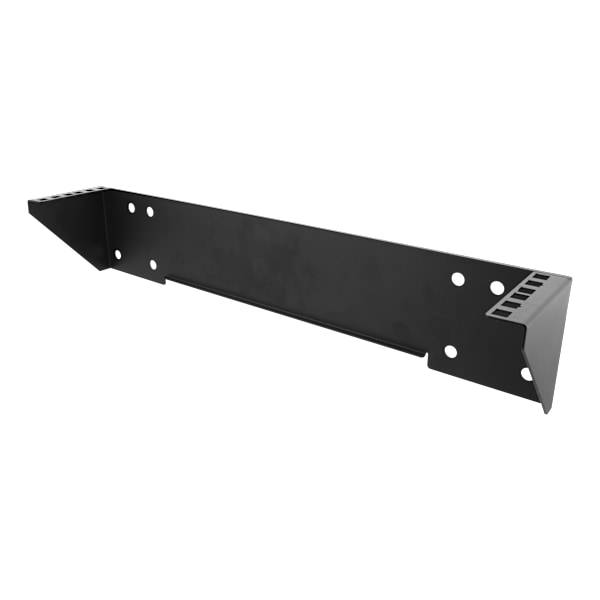 19" Vertical wall bracket, 2U, max 60kg, steel construction