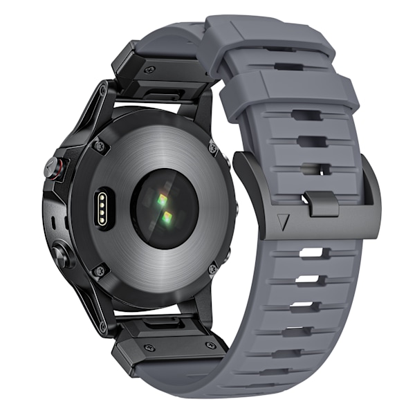 26 mm Klockarmband för Garmin Fenix 3/5/5X/6X/7X Grå