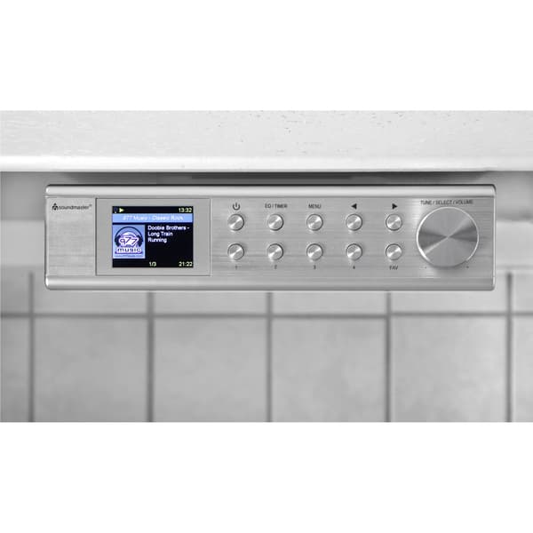 Radio FM DSB+ Internet Upphängningsbar IR1500SI Silver