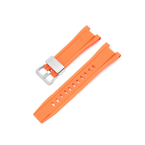 Klockarmband med silverspänne för Casio GST-W300G/GST-W300/GST-S300G/GST-S300 Orange