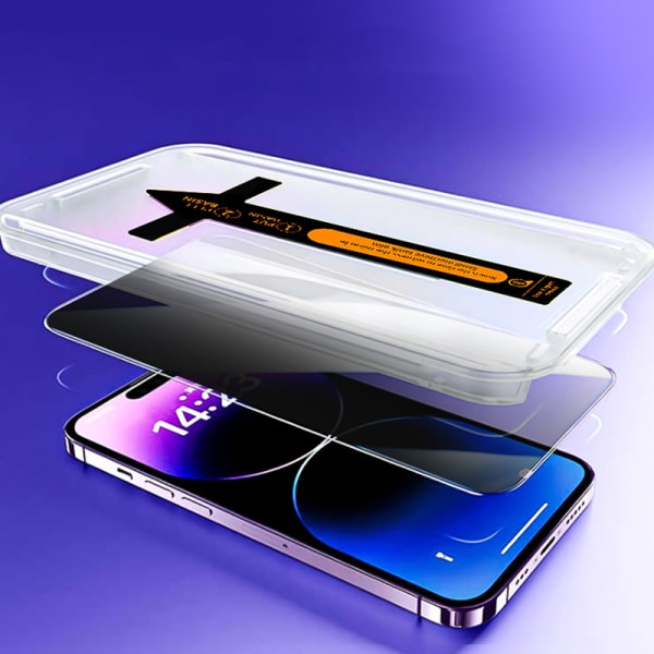 Anti-peep yksityisyys puhelimen näytönsuoja  iPhone 12 Pro Max