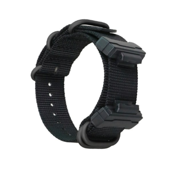 Casio G-SHOCK NATO GA110/DW5600 Nylon klockarmband Svart