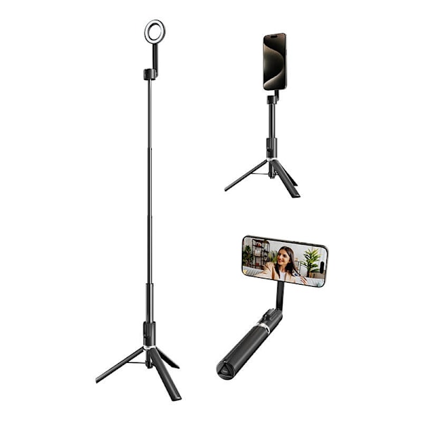 TELESIN selfiepidike / kolmijalka puhelimiin