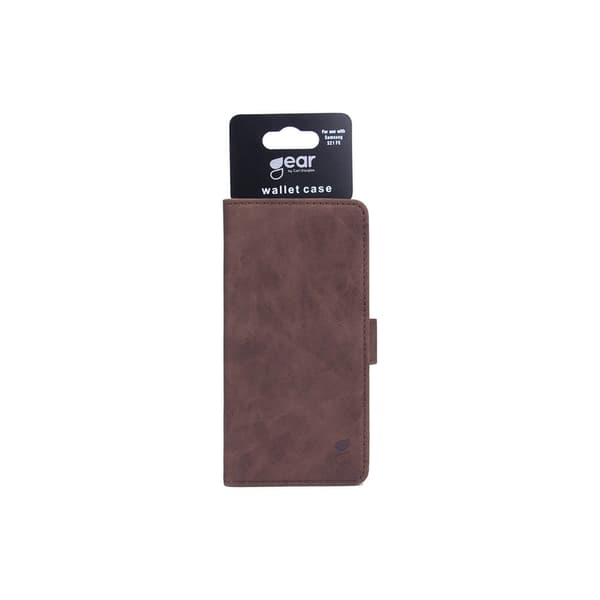 Wallet Brun - Samsung S21 FE 5G
