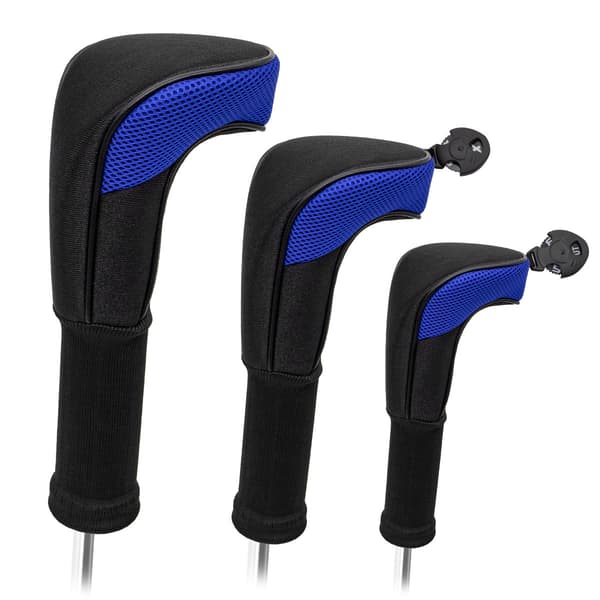 Golfklubbhuvudskydd för UT, fairway wood, driver 3-pack Grey Grey