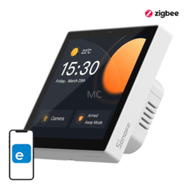 Smart kontrolpanel WiFi/Bluetooth/ZigBee Sonoff NSPanel Pro (hvid)