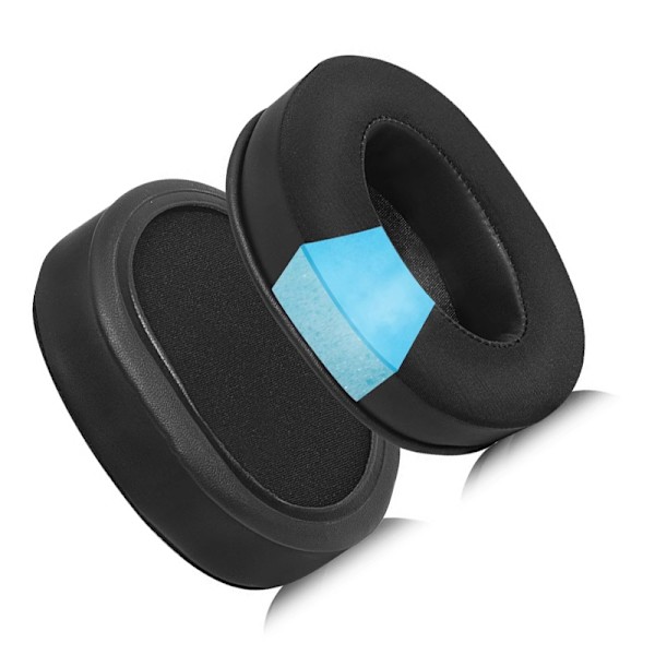 Sort Gel Ørepuder til Logitech G PRO X - Sæt med 2
