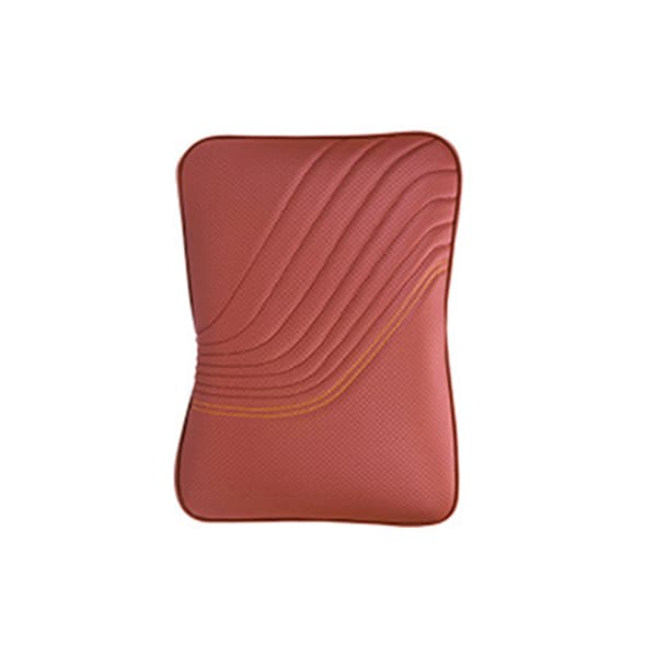 Multifunktionell Kuddfilt Nappa Läder Red Red