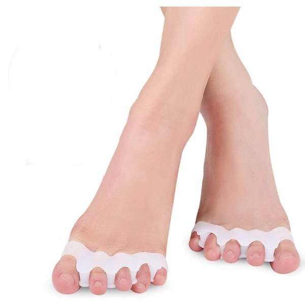 INF Tåskiller til Hallux valgus 1 par Hvid