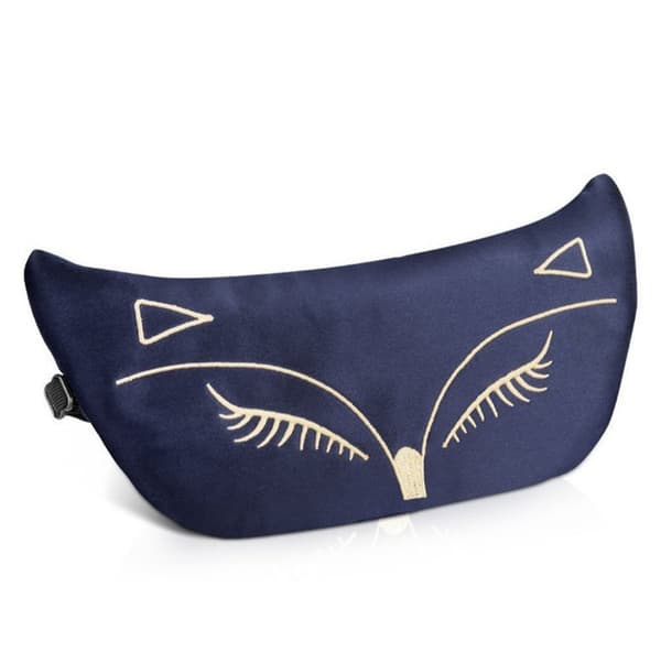 Broderad sovmask i siden NavyBlue NavyBlue