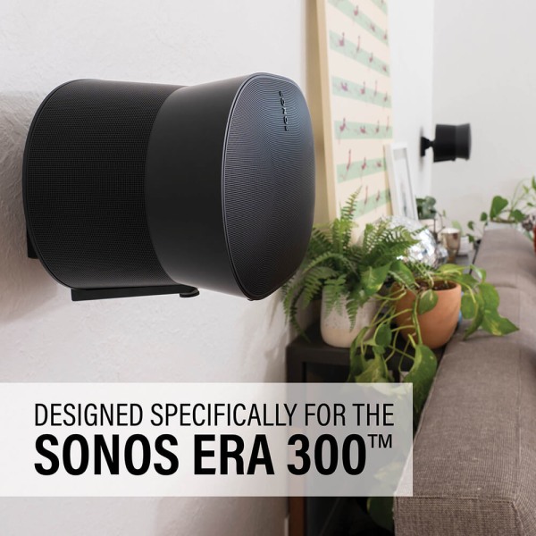 Väggfäste för Sonos Era 300 Svart Singel