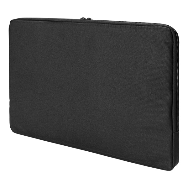 Laptop sleeve, for laptops up to 14", polyester, black