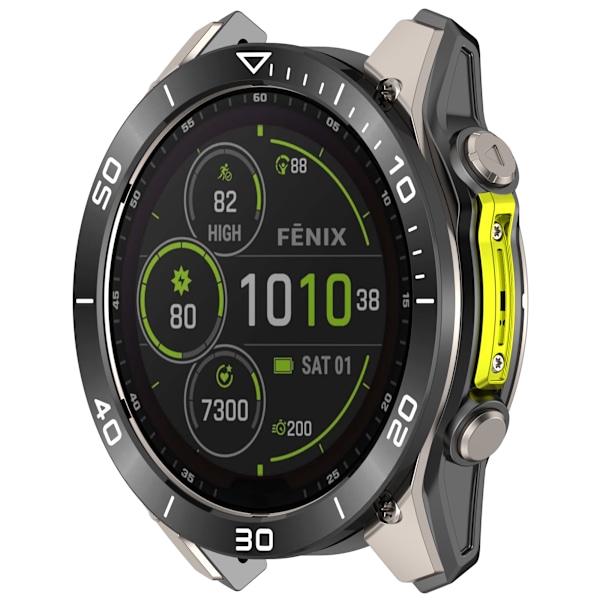 Garmin Tactix 8 Solar Smartwatch Stålkrans - Sort