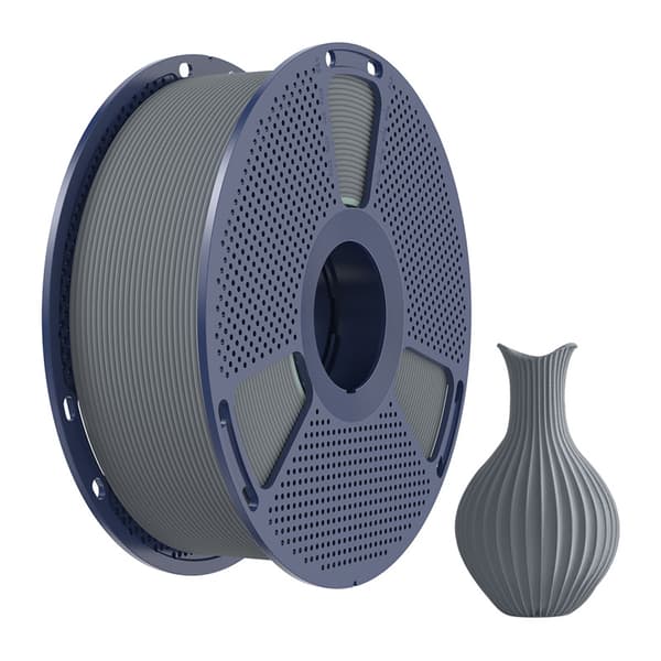 Sunlu PLA Classic gråt PLA-filament 1,75 mm, 1 kg – op til 600 mm/s til FDM-3D-print