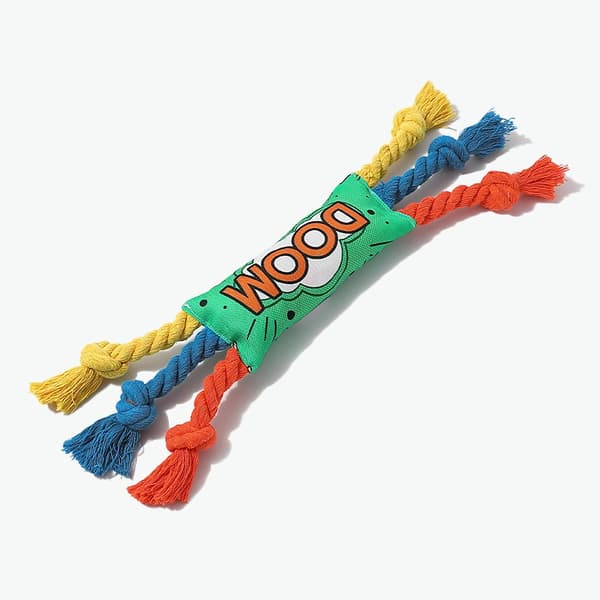 Repknut Bar Leksak för Husdjur - Interaktiv & Mjuk Polyesterleksak för Hundar