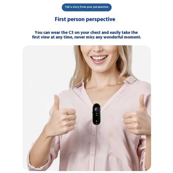 Y3 Thumb Action Camera Car Kit: Fang ethvert eventyr