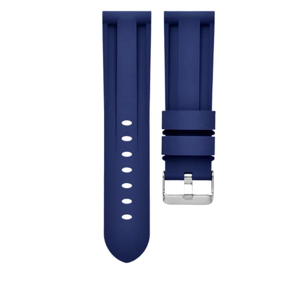 Silikone urrem til Panerai Luminor Marina Blue 26 mm Blue 26 mm