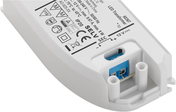 LED-transformator 12 V (DC) (DC), 8 W