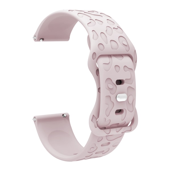 20 mm silikonarmband för Samsung Galaxy Watch 6, Amazfit GTS 3, Ticwatch Rosa