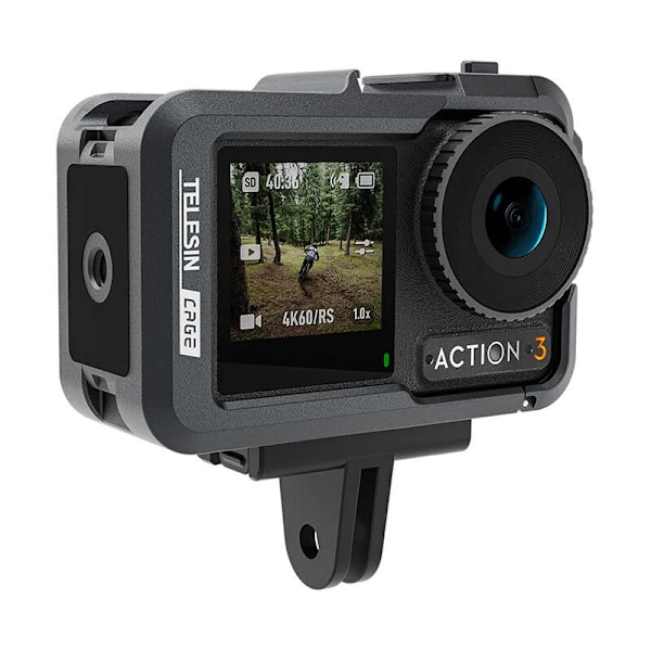 Metall kaninbur ram TELESIN för DJI ACTION 3/4