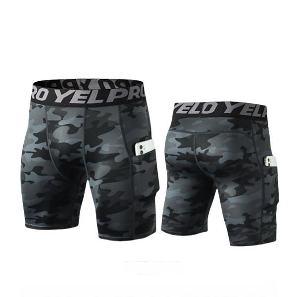 Fitness Shorts Kamouflage XL