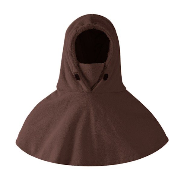 Varm Vintermössa Balaclava - Vindtät Ansiktsmask & Halsvärmare Brun
