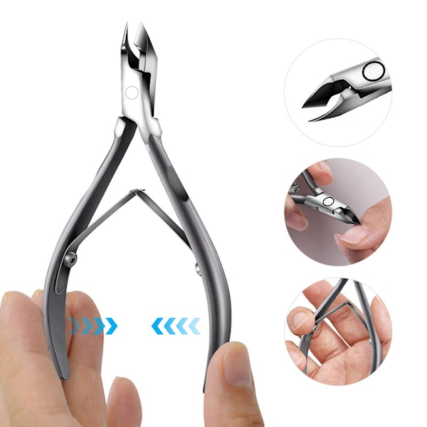 Professionellt nagelbandsset med fodral