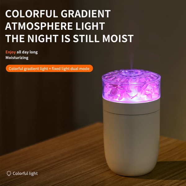 Evig Blomst Luftfugter: Forbedre Luftkvaliteten & Indretningen White White