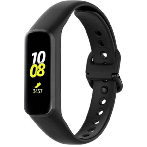 Kellon ranneke Samsung Galaxy Fit E SM-R375 älykellolle Musta