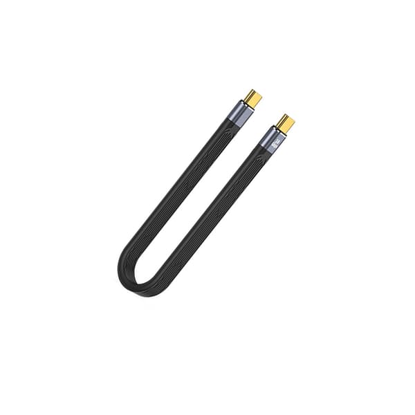 USB-C til USB-C kabel, 10Gbps USB 3.1 Gen2, 100 W PD-hurtigopladning, 4K ved 60 Hz, 22cm til data og opladning