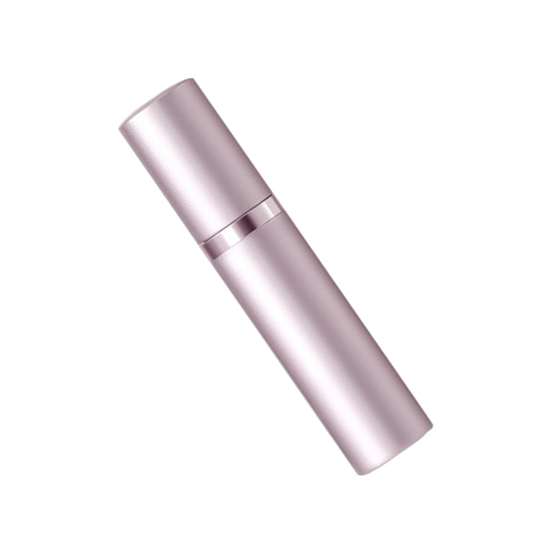 Påfyllbar parfymatomizer 5ml för resor, läckagesäker aluminium miniatomizer med glasinnerfoder och nanomistmunstycke