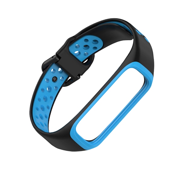 Samsung Galaxy Fit2 tofarvet rem Sort + blå