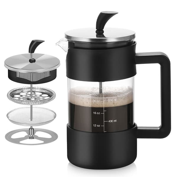 1000ML Gooseneck Spout French Press Coffee Maker