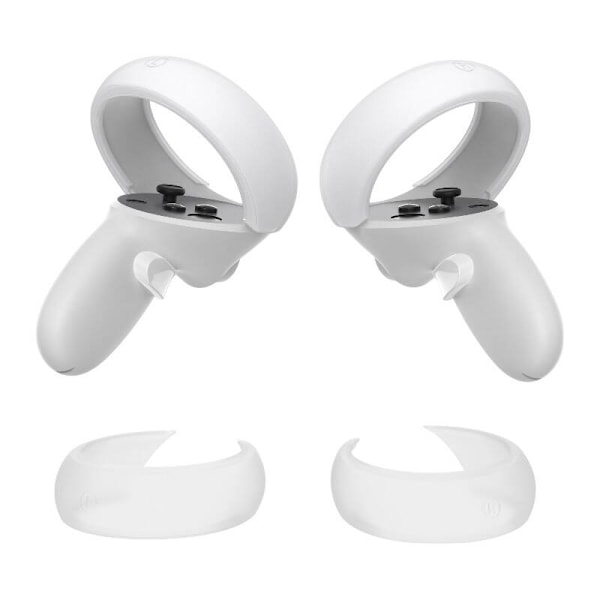 Controller Skyddskåpa Kiwi Design Q26-2.1 för Meta Quest 2 White