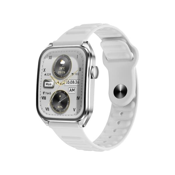 1.93" AMOLED Bluetooth Samtal Smartwatch kompatibelt med GloryFit APP Silver Silver