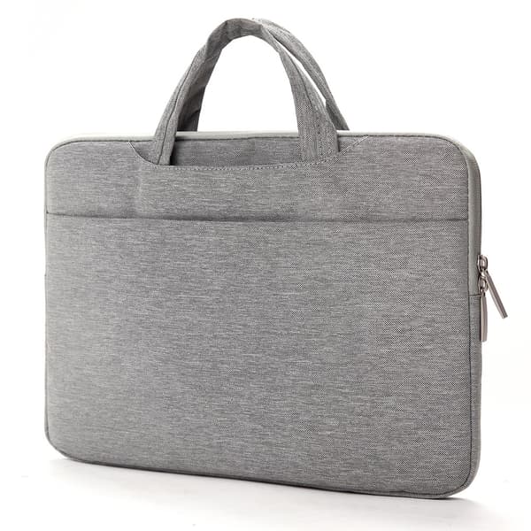Fodral för bärbar dator, stötsäker skyddande datorbärfodral med framficka Grey S Grey S