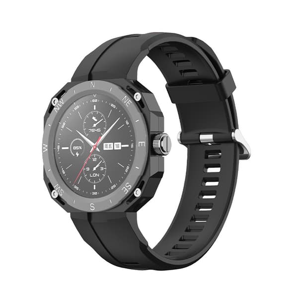 Kellon ranneke silikoni Black Huawei Watch GT Cyber Black