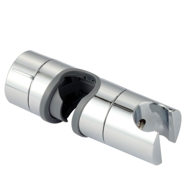 INF Håndbruserholder til brusestang justerbar 18-25 mm ABS Sølv