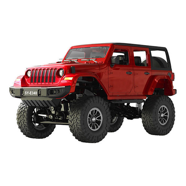 Fjärrstyrd bil 1:14 Double Eagle (röd) Jeep Crawler Pro E340-003