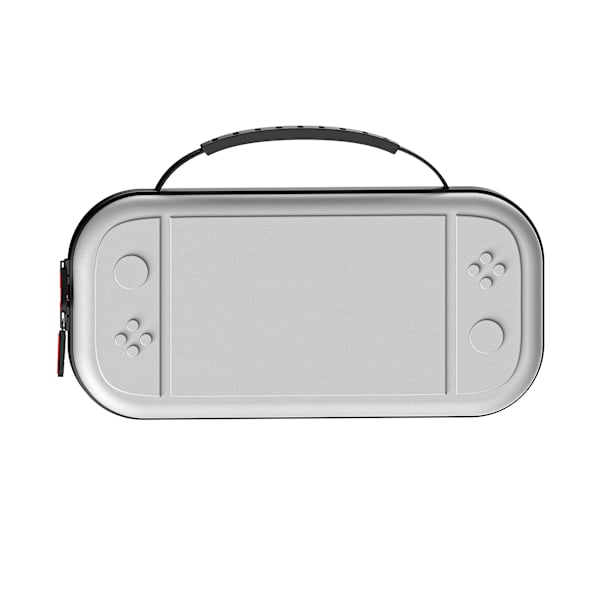 Vit PU-bärväska med stor kapacitet för Switch 2-konsol