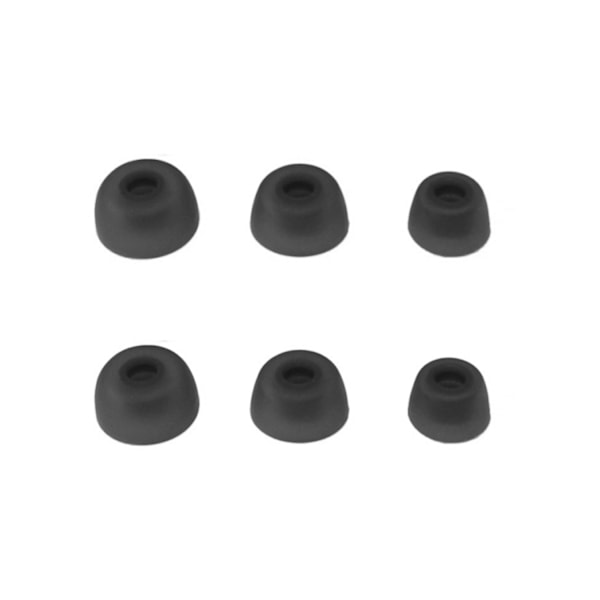 INF Öronproppar i silikon för Jabra Elite 75t/ 65t/ Active/Sport Evolve, S/M/L Grå