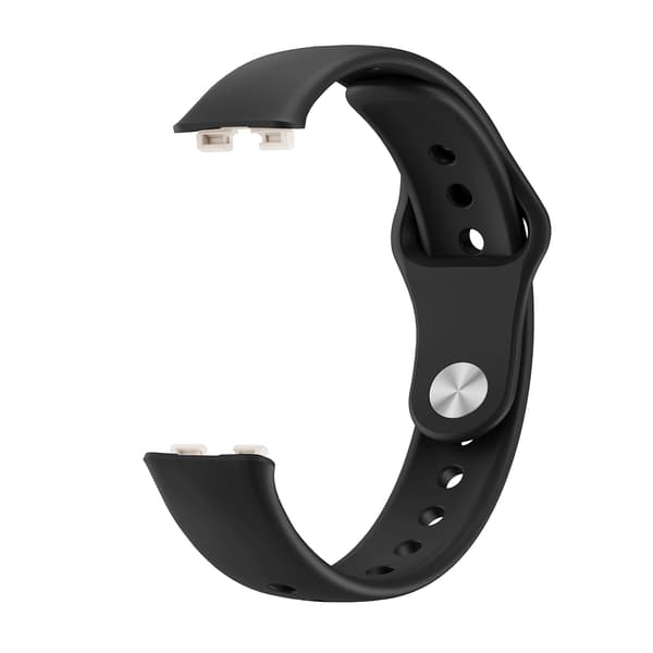 Silikone udskiftningsrem til Huawei Band 10 Black Black